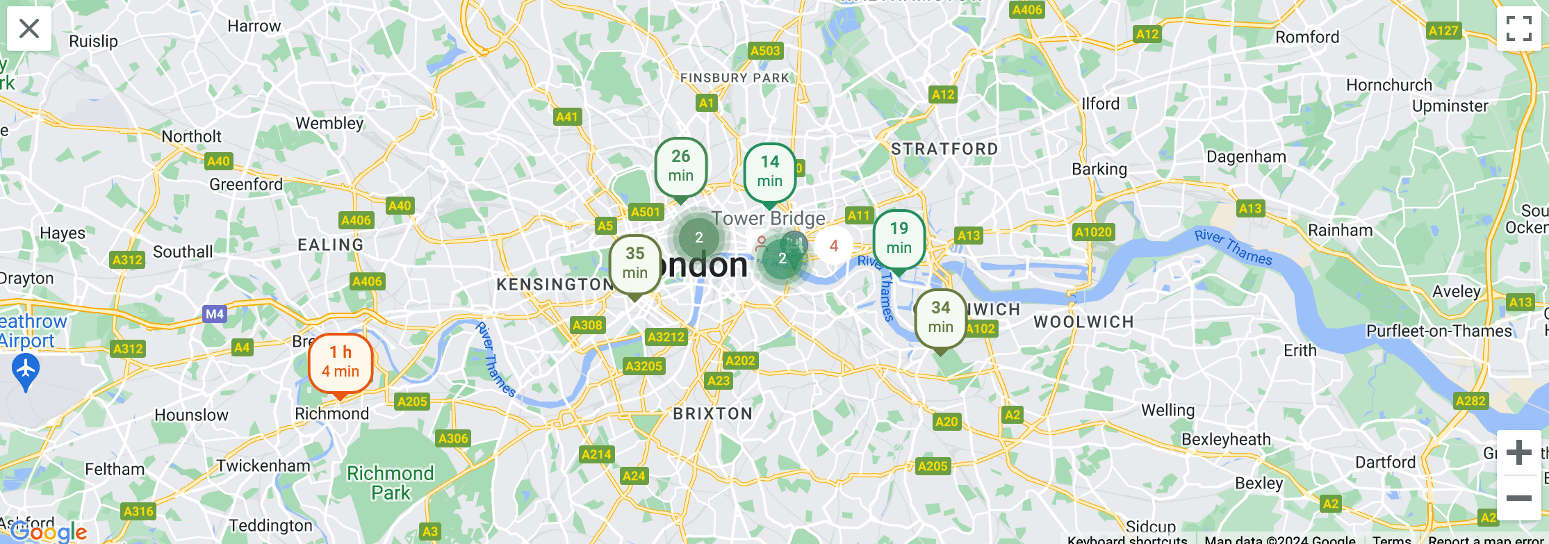 NoofLab Optimizer Map View